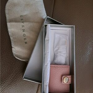Levenger keychain with photo album NEW in original box
